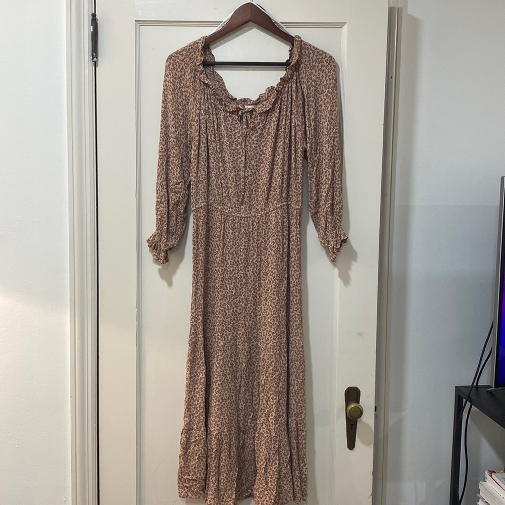 En Crème Boho Dress